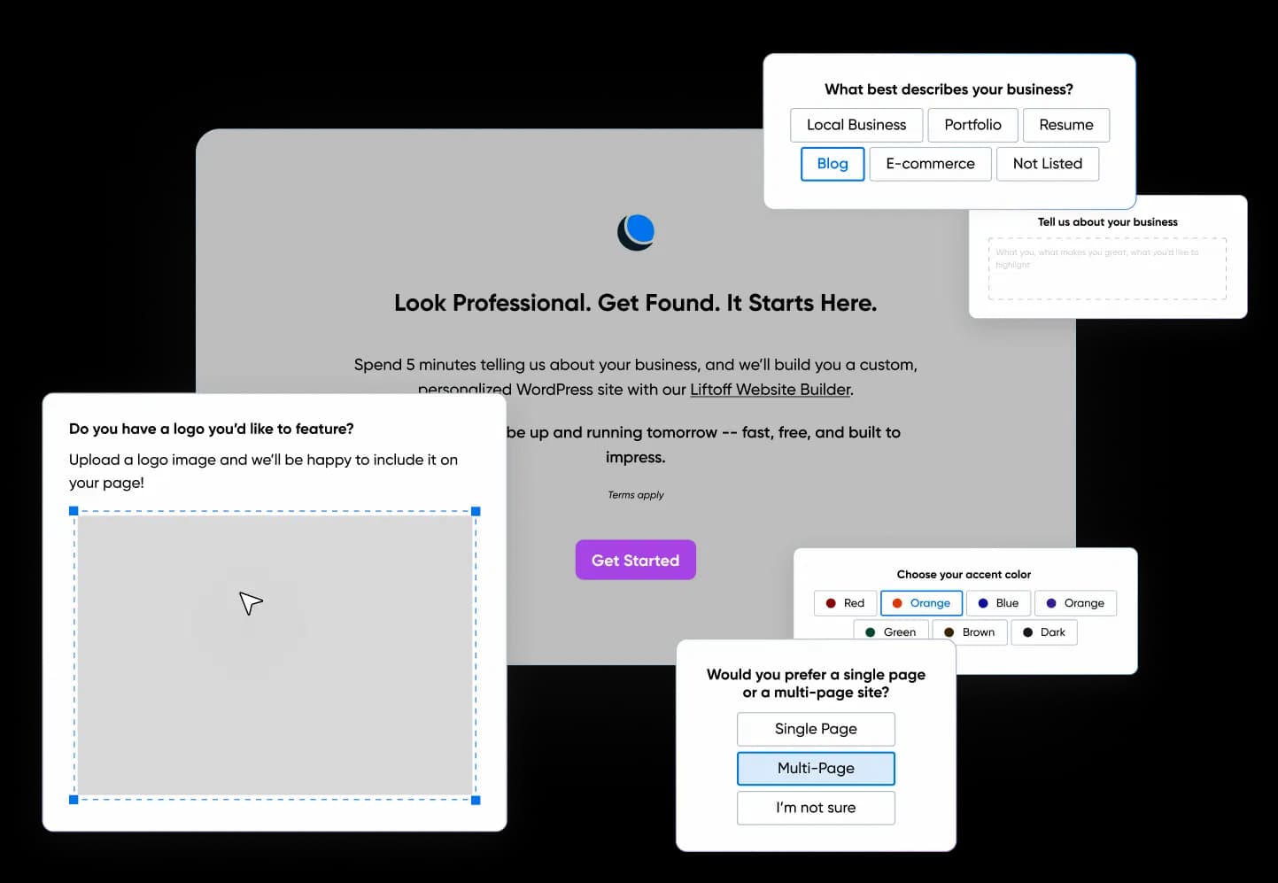 custom-built website