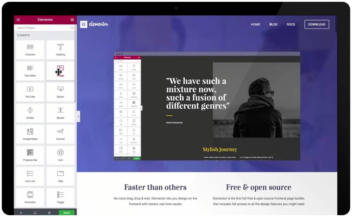 Drag-n-Drop for Easy Changes