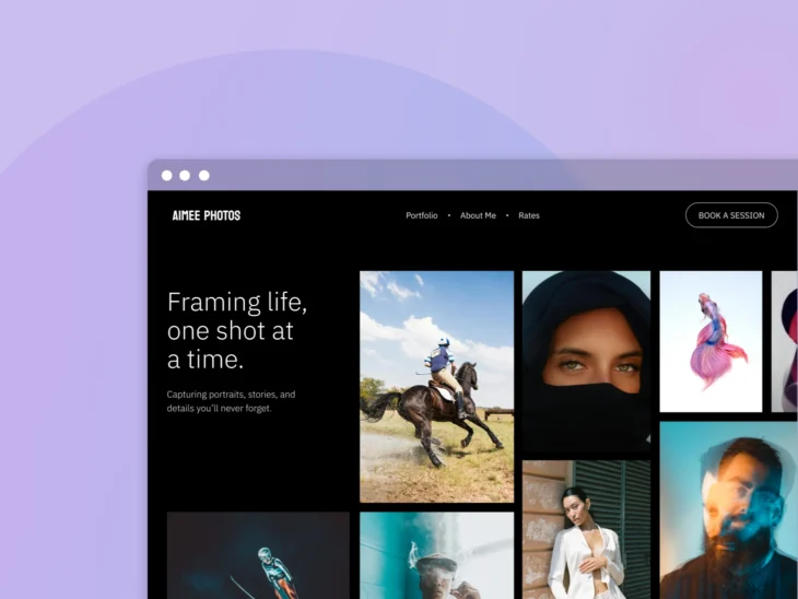 12 Photography Website Examples That Just *Click* thumbnail